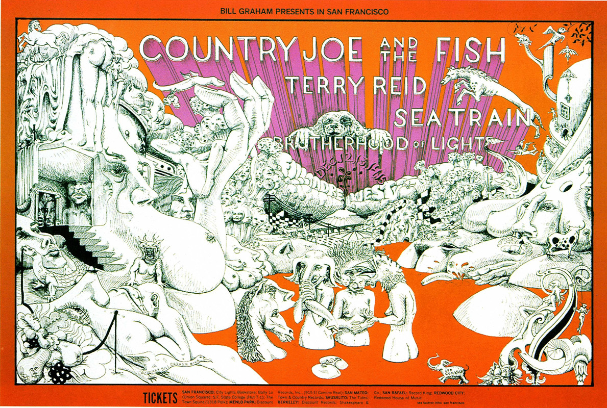 No. 149, fantasy world, Terry Reid, Seatrain; red, purple