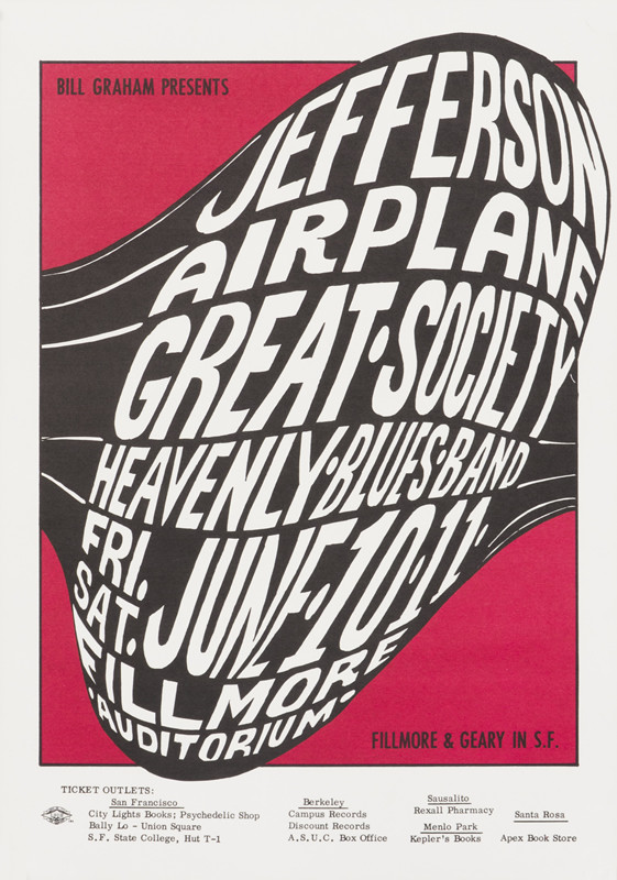 No. 10, Great Society, The Heavely Blues Band; red, black