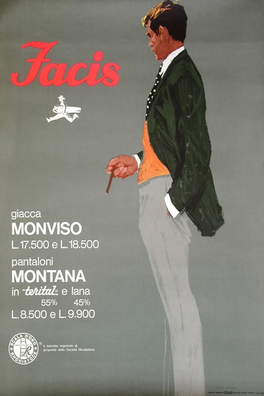 Men's fashions; gray