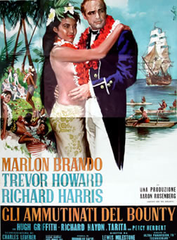 M BRANDO W/SWORD T HOWARD, R HARRIS: