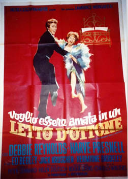 COUPLE DANCING IN BEDROOM DEBBIE REYNOLDS, ED BEGLEY