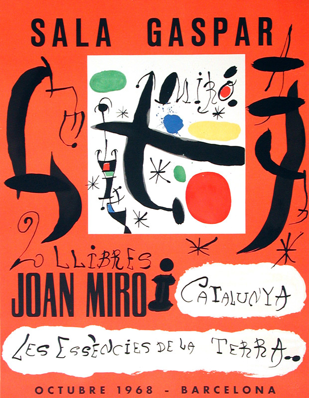 figures and shapes in white square surrounded by orange border; orange, black