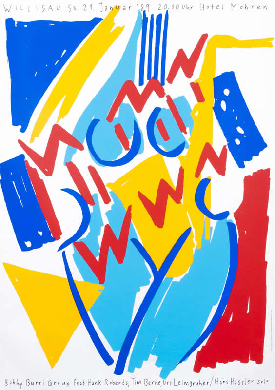 ABSTRACT; WHITE, YELLOW, BLUES, REDS
