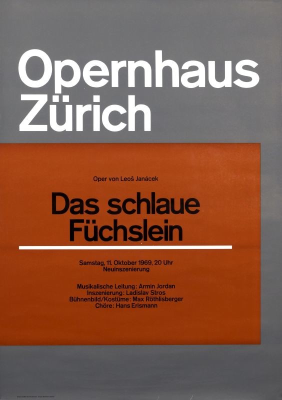 color field image & text; burnt orange on gray