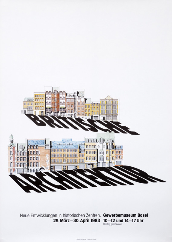 British rowhouses cast shadows