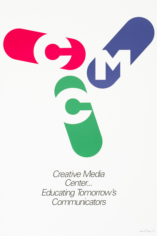 Oval shapes (fingers) pointing in different directions; blue, red, green