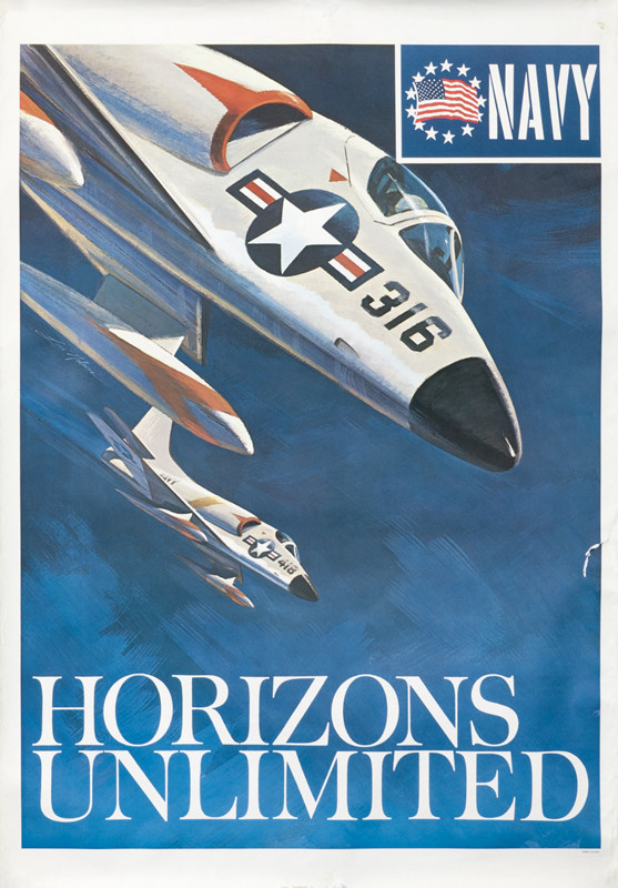 Navy fighter jets; red, white, blue