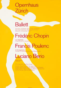 SILHOUETTES OF BALLET DANCERS; YELLOW, WHITE, RED