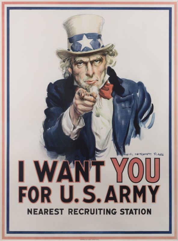 Uncle Sam points at viewer