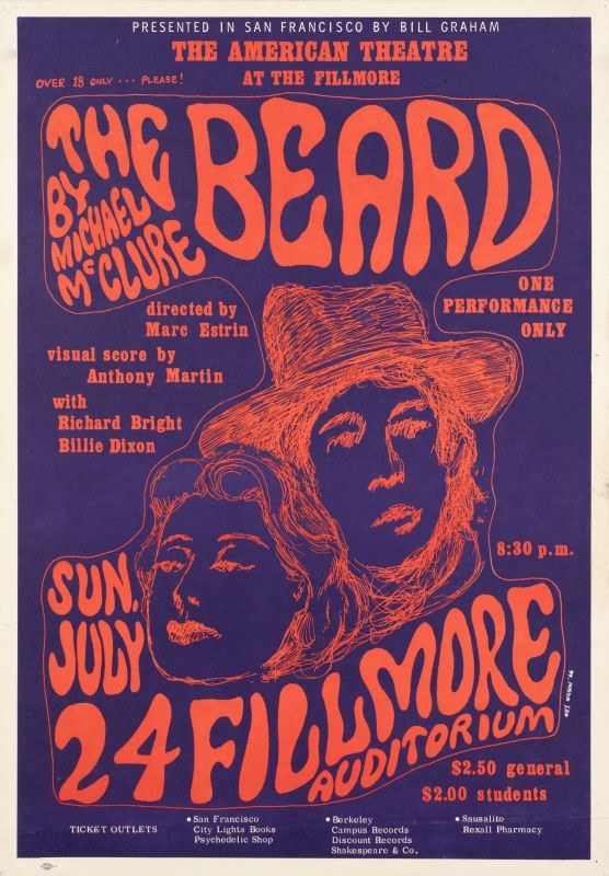 No. 19, faces of a man and woman, The American Theatre