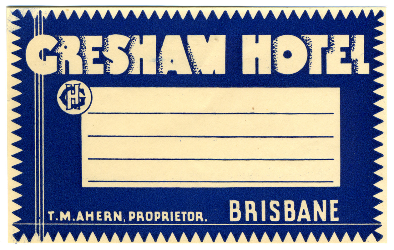 Text box with zig zag border; blue, white