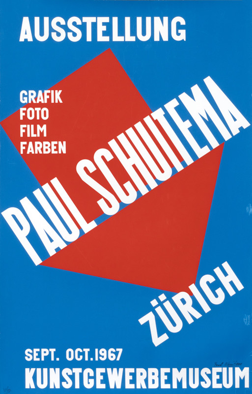 Paul Schuitema Ausstellung (handsigned) - Kunstgewerbemuseum