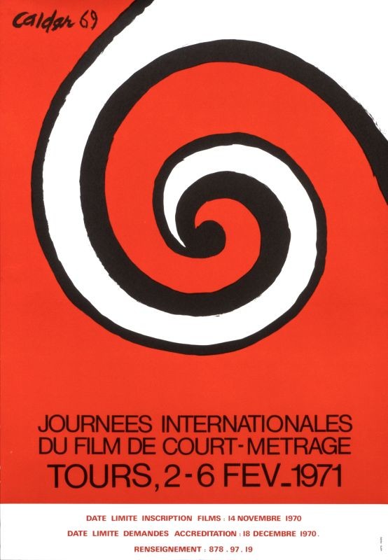 Swirl; black, red, white