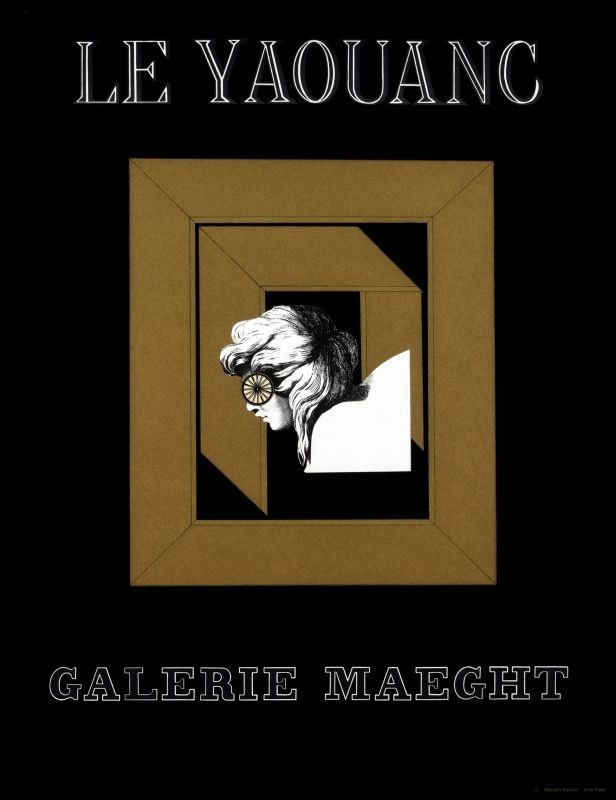 human face with orange slice over the eye; black, brown, white