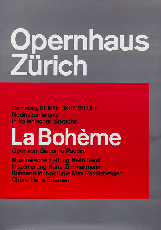 color field image & text; red, gray, white