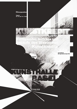 Shifting planes resembling abstract road and mountains; black, white